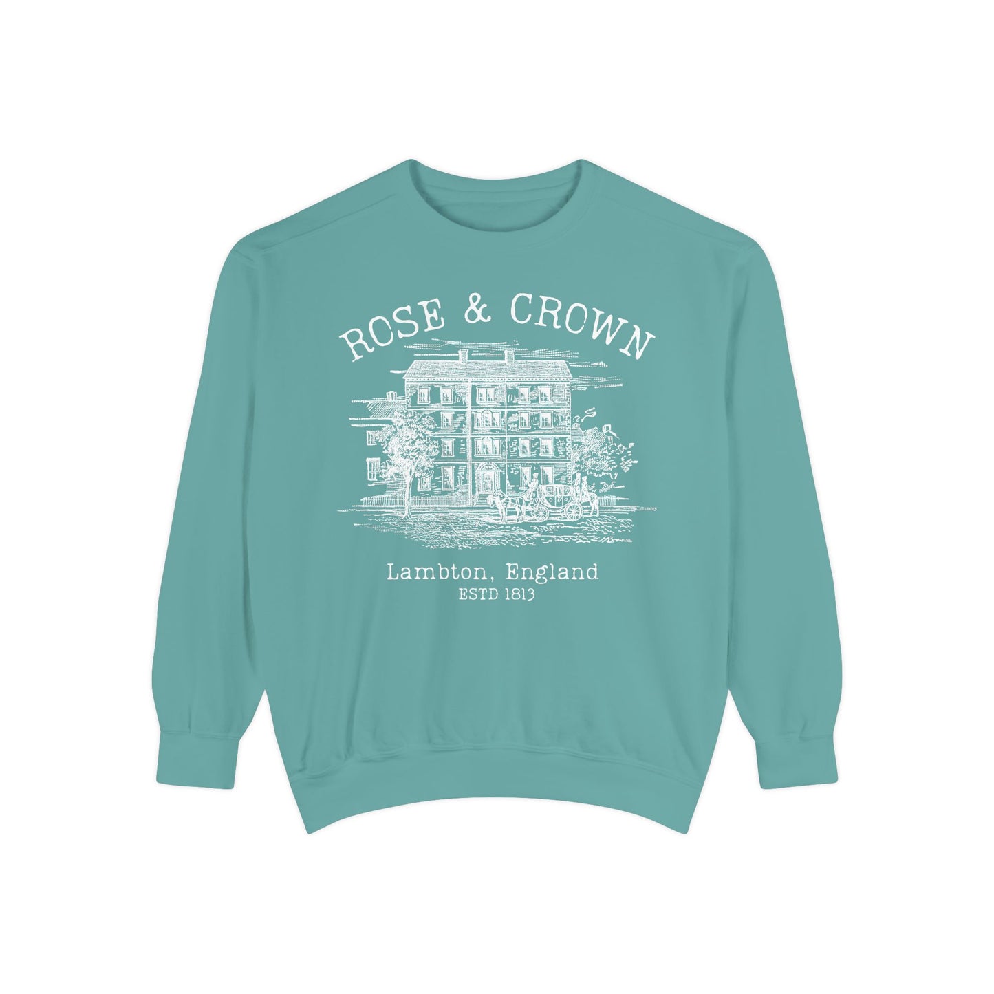 Comfort Colors® Rose and Crown Sweatshirt