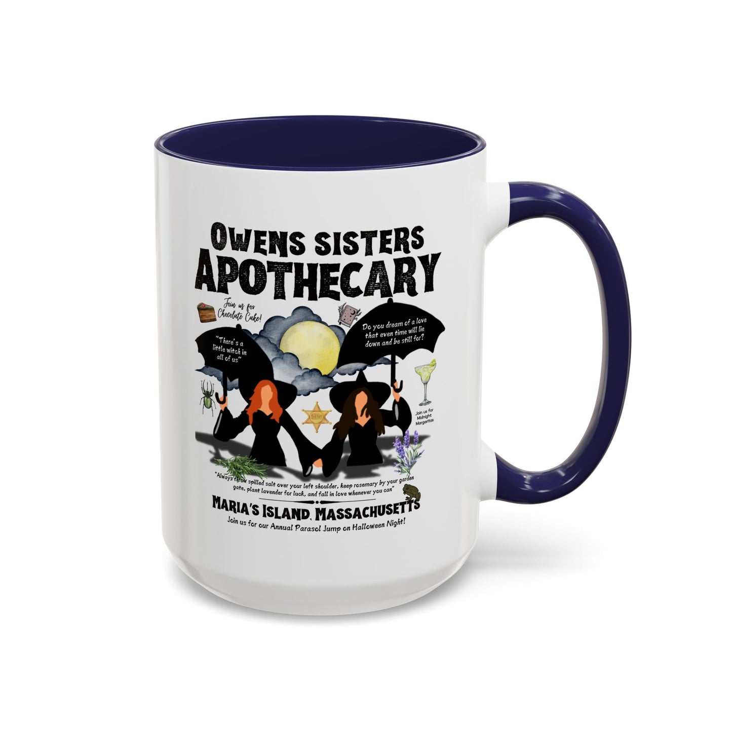 Owens Sisters Witch Coffee Mug 15oz