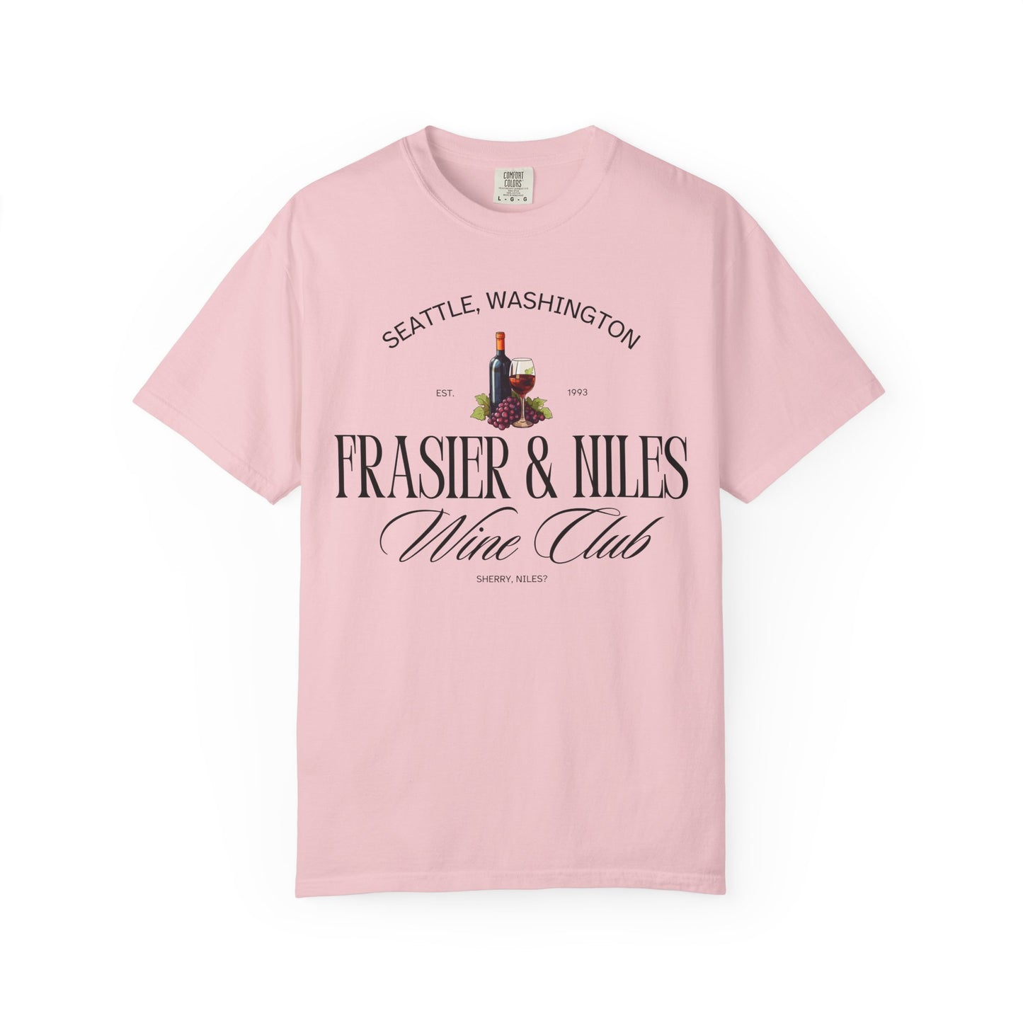 Comfort Colors® Frasier & Niles Wine Club Shirt