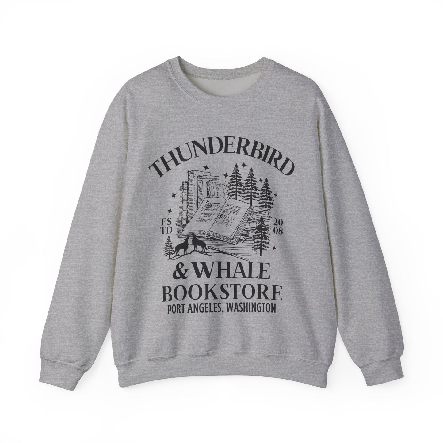 Thunderbird & Whale Bookstore Sweatshirt