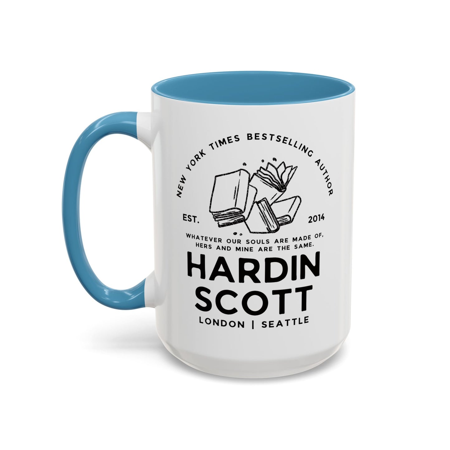 Hardin Scott After Series Book Coffee Mug Colored Handle