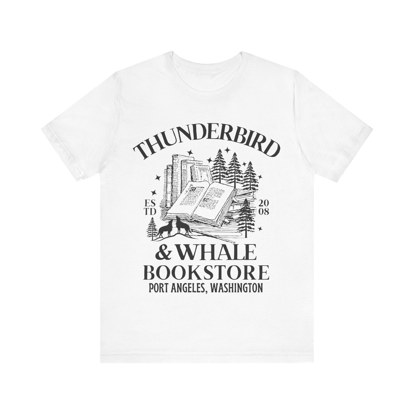 Thunderbird & Whale Bookstore Shirt