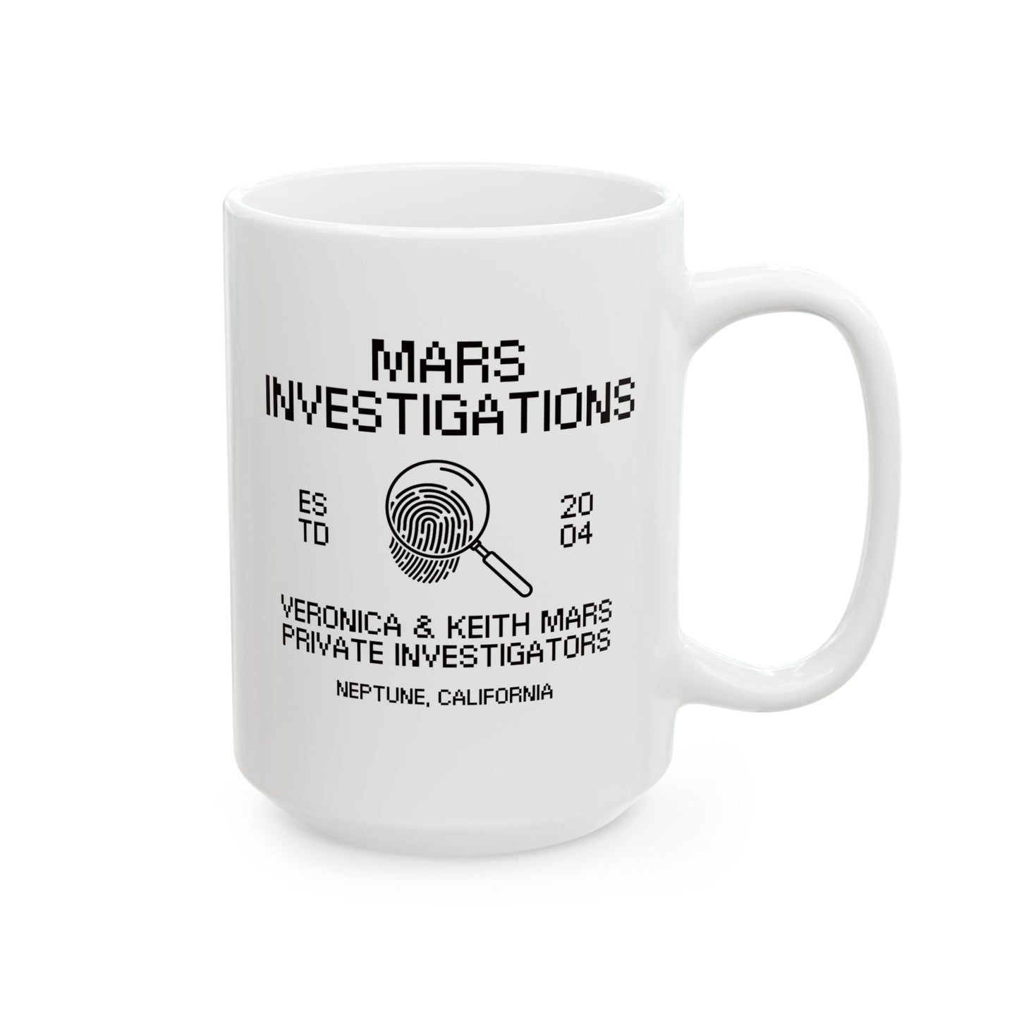 Veronica Mars TV Show - Mars Investigations Coffee Mug