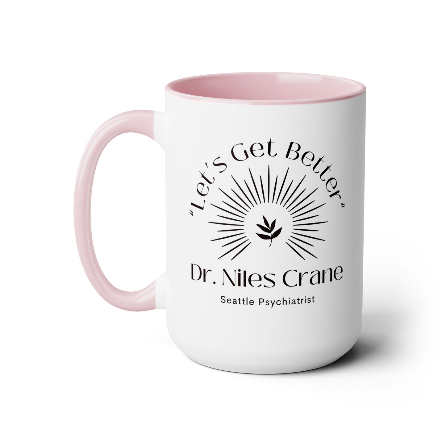 Seattle Psychiatrist Coffee Mug 15oz Colored Handle