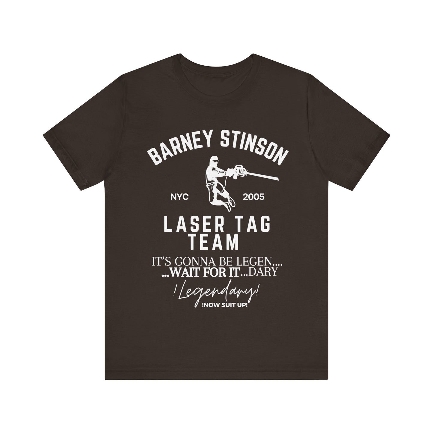 How I Met Your Mother TV Show - Barney Stinson Laser Tag Team Shirt