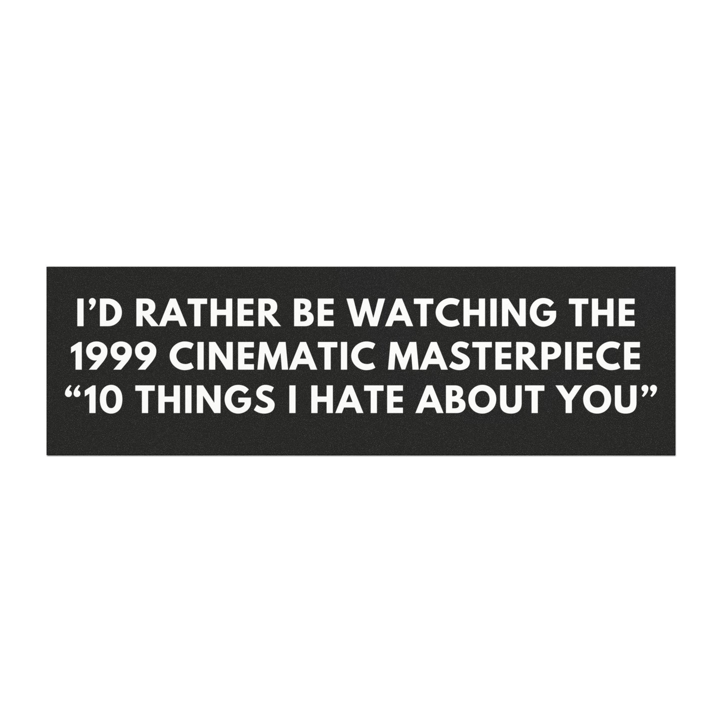 10 Things I Hate About You Movie Magnet