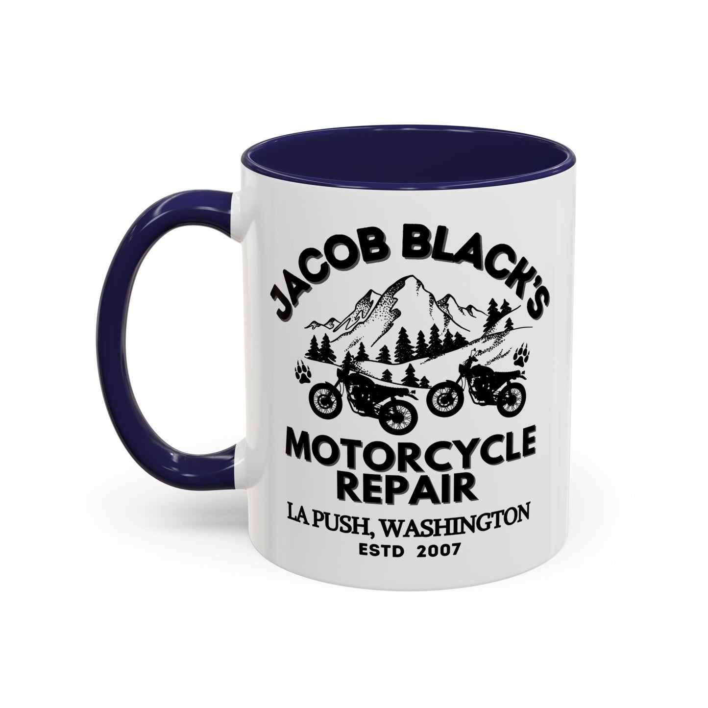 Jacob Black Motorcycle Repair Coffee Mug