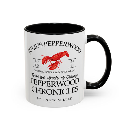 New Girl TV Show - Nick Miller presents Julius Pepperwood Coffee Mug Colored Handle 11oz