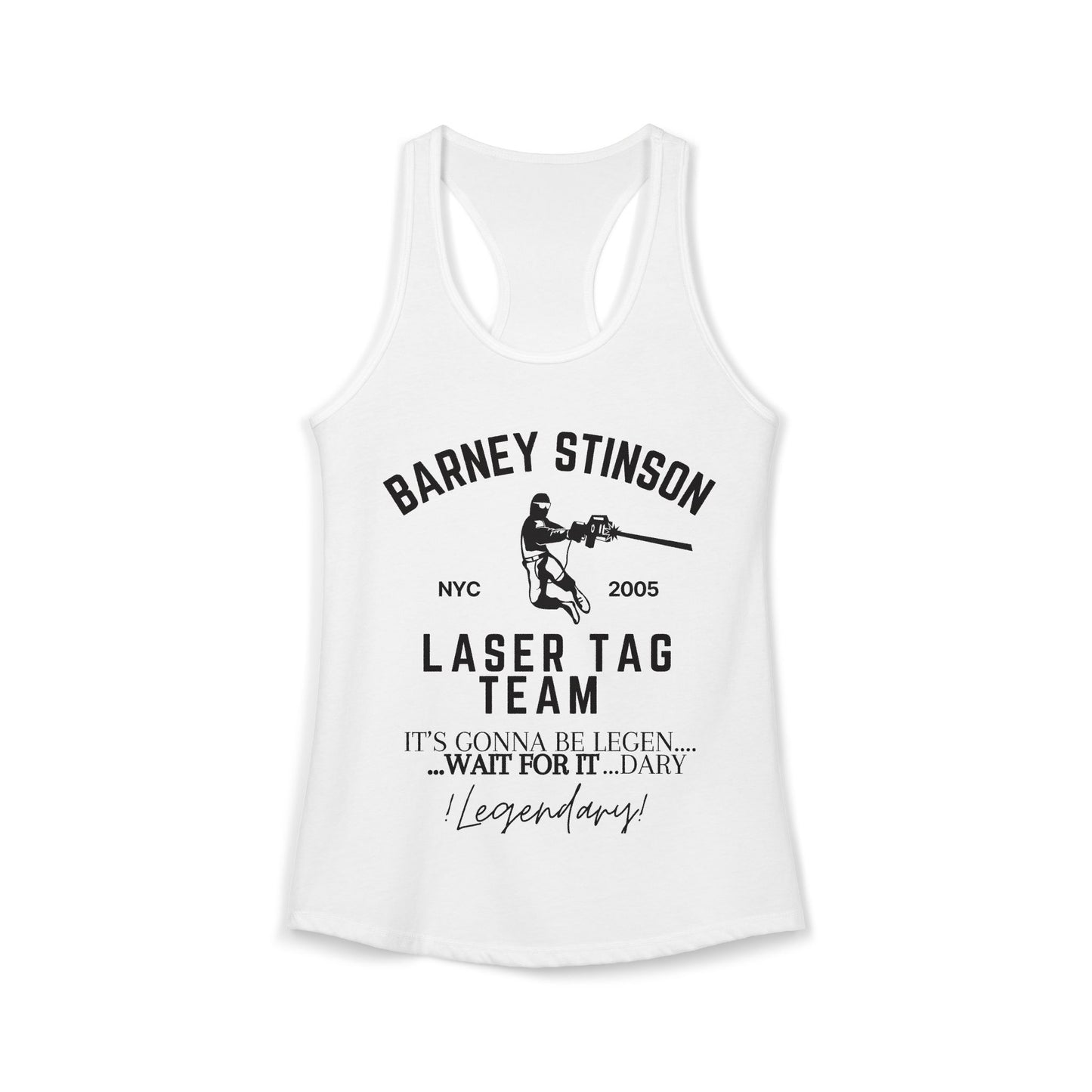 How I Met Your Mother TV Show - Barney Stinson Laser Tag Team Tank Top