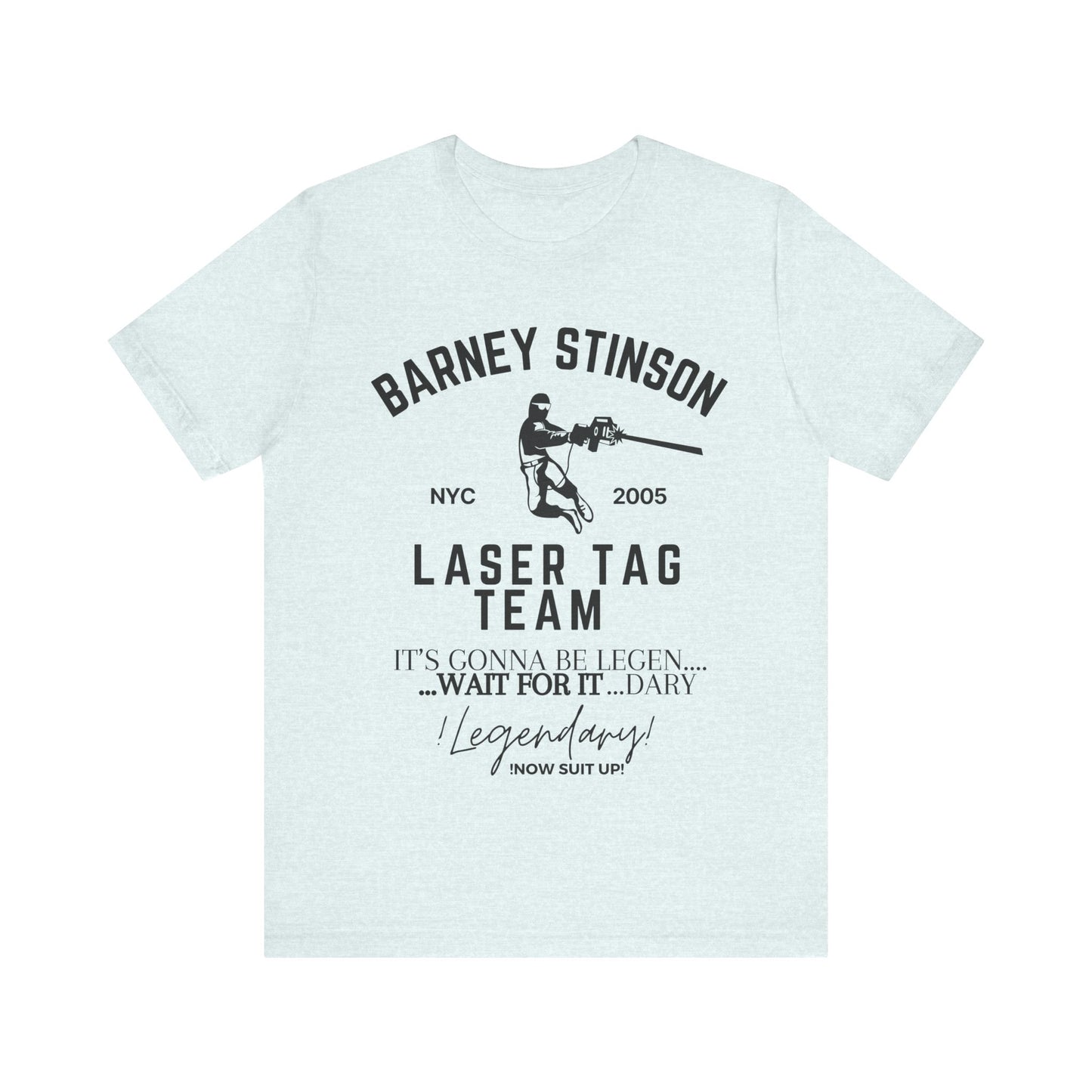 How I Met Your Mother TV Show - Barney Stinson Laser Tag Team Shirt