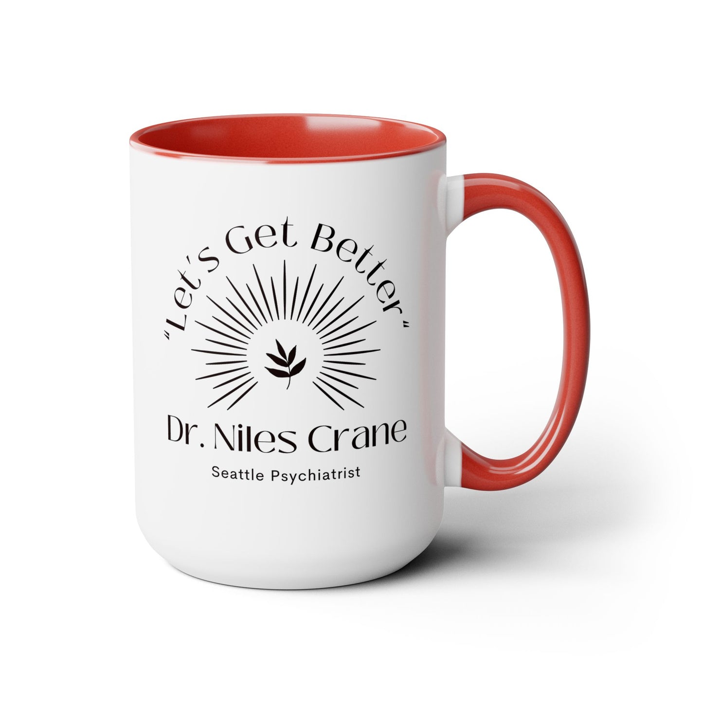 Seattle Psychiatrist Coffee Mug 15oz Colored Handle