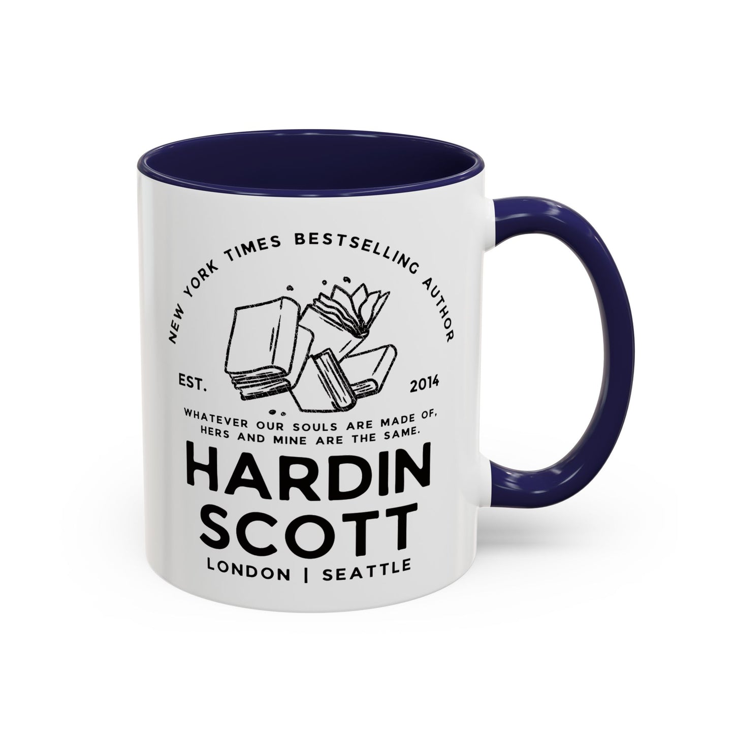 Hardin Scott After Series Book Coffee Mug Colored Handle
