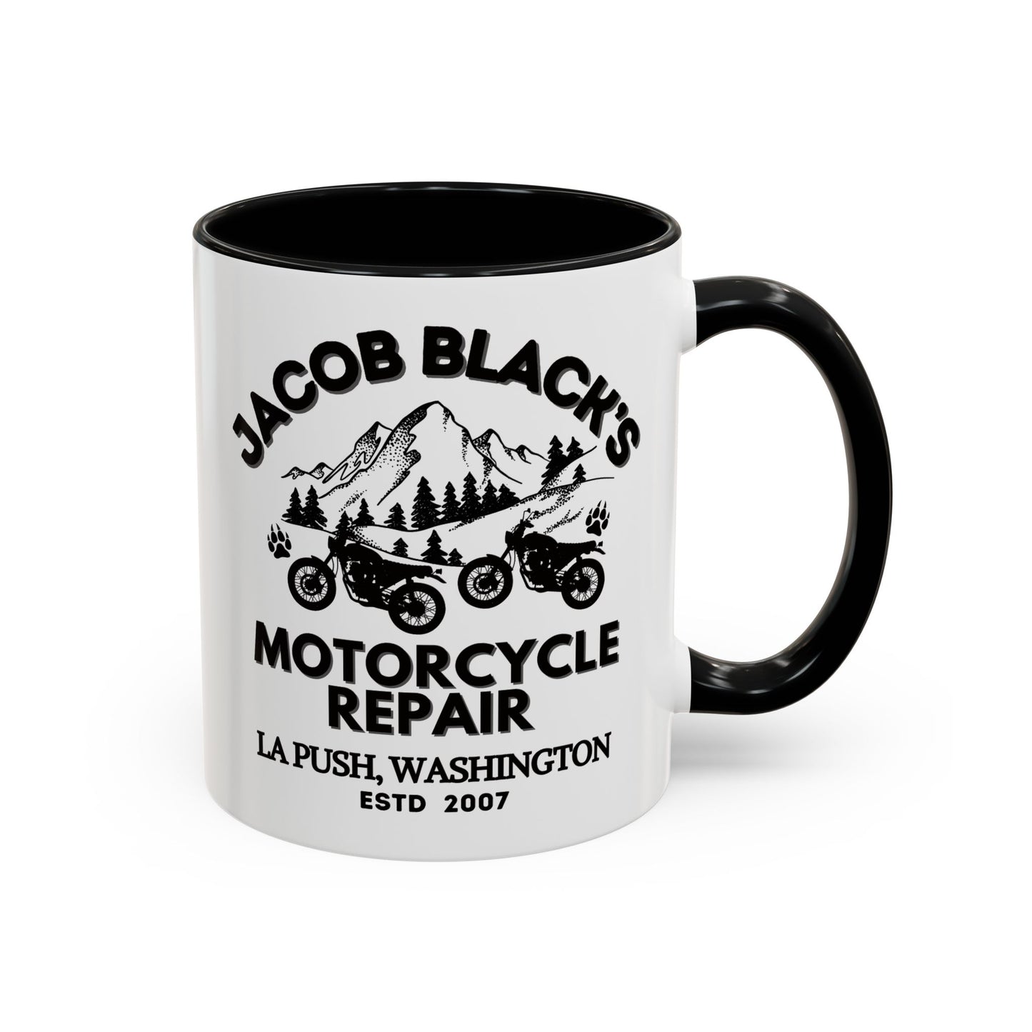 Jacob Black Motorcycle Repair Coffee Mug