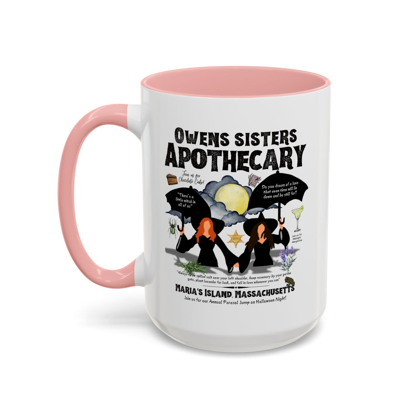 Owens Sisters Witch Coffee Mug 15oz