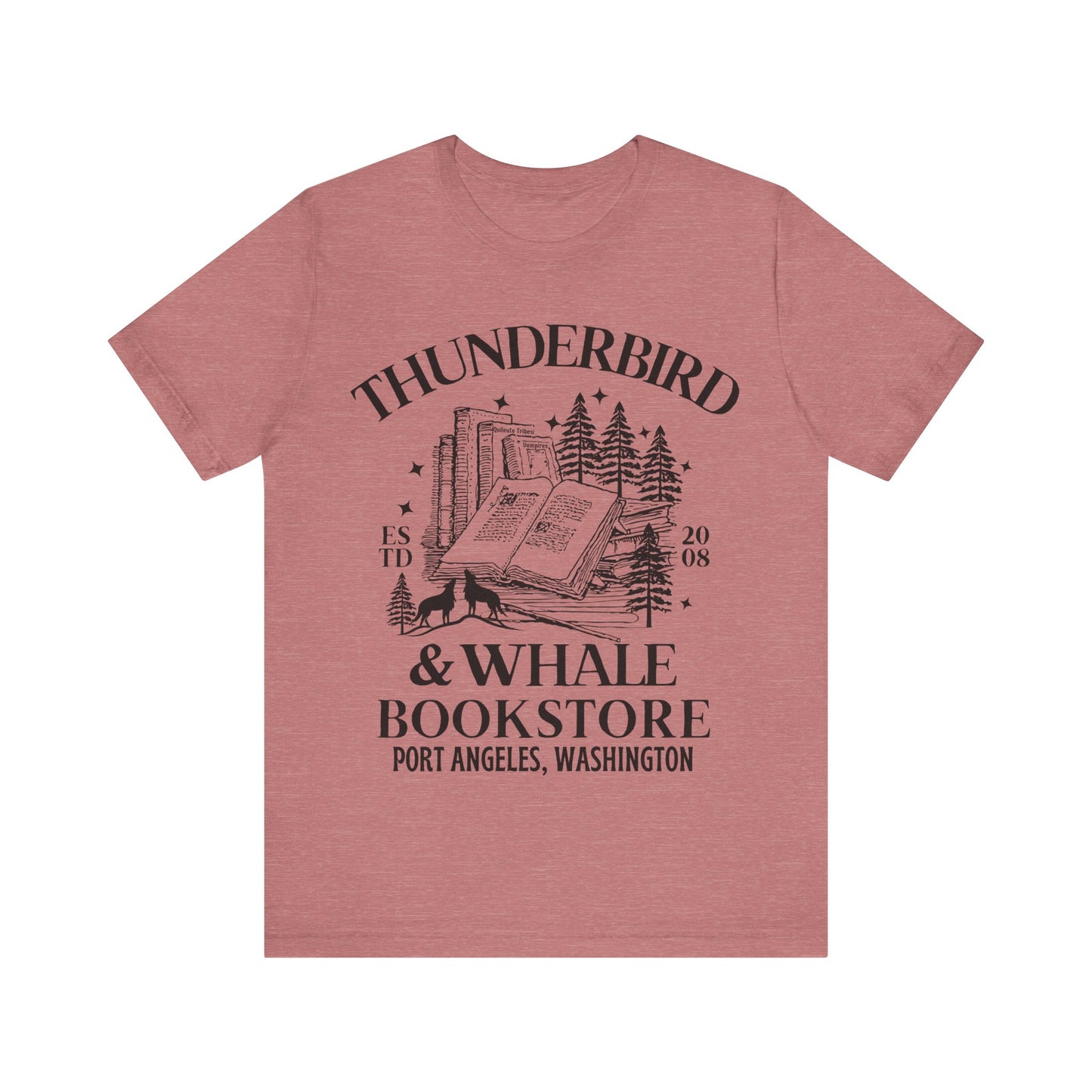 Thunderbird & Whale Bookstore Shirt