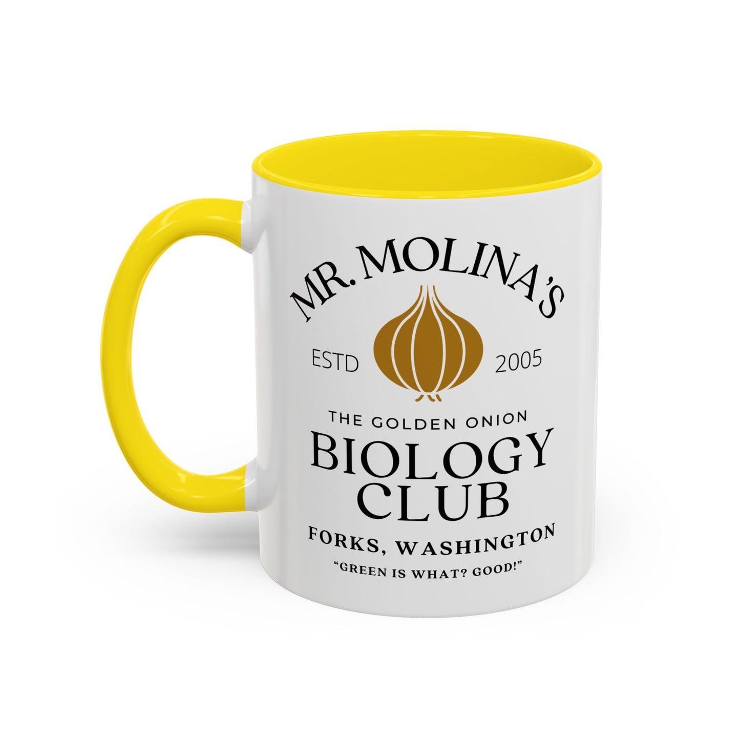 Mr Molina Biology Club Coffee Mug 11oz Colored Handle