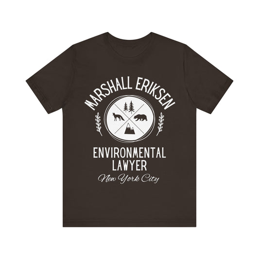 How I Met Your Mother TV Show - Marshall Eriksen the Environmental Lawyer Shirt
