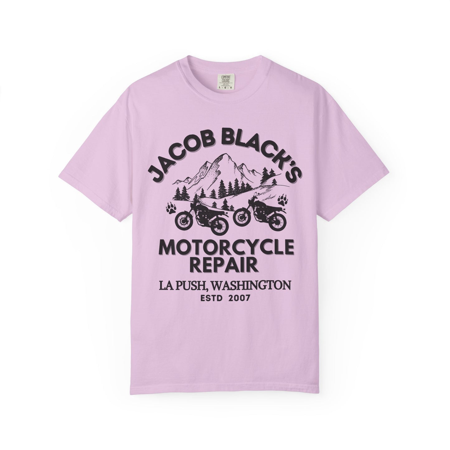 Comfort Colors® Jacob Black Motorcycle Repair Shirt