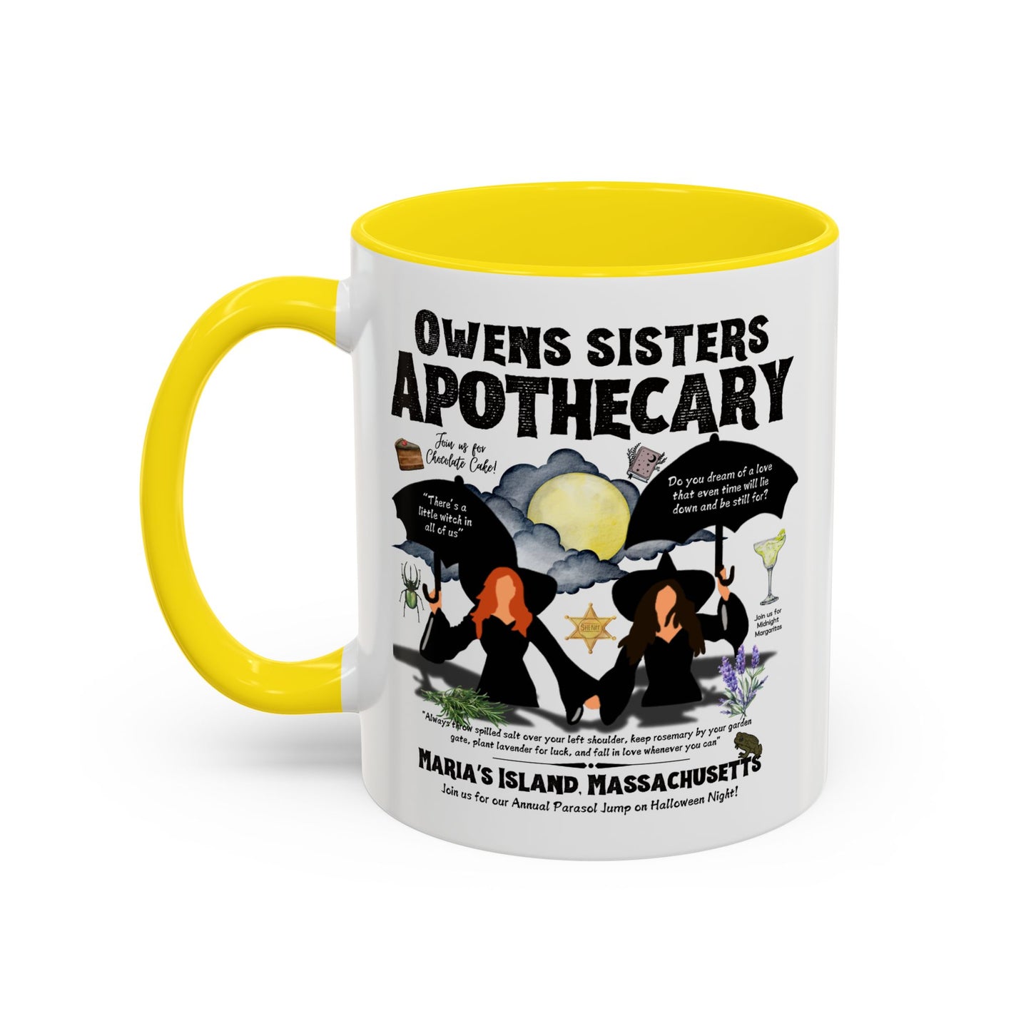 Owens Sisters Witch Coffee Mug 11oz