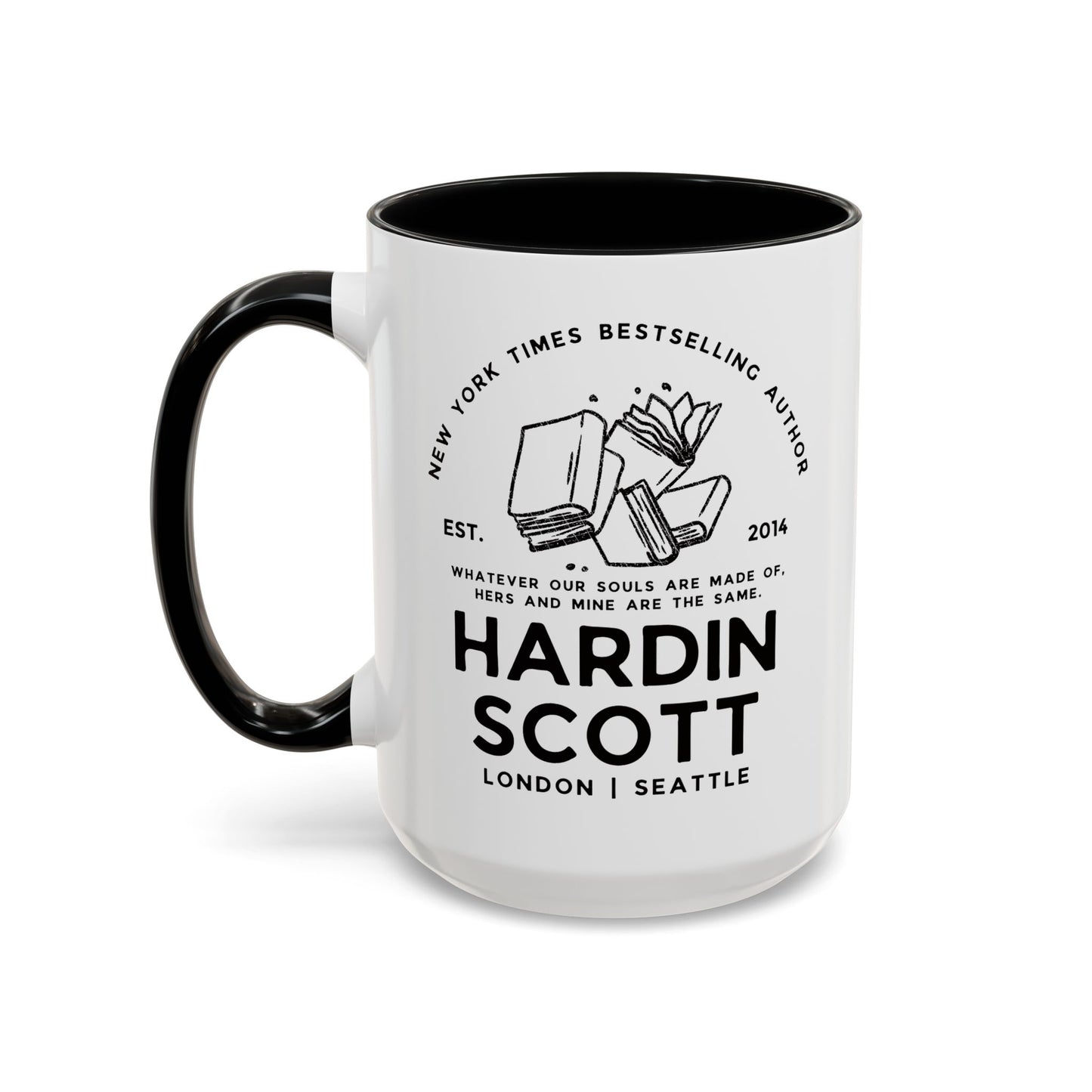 Hardin Scott After Series Book Coffee Mug Colored Handle
