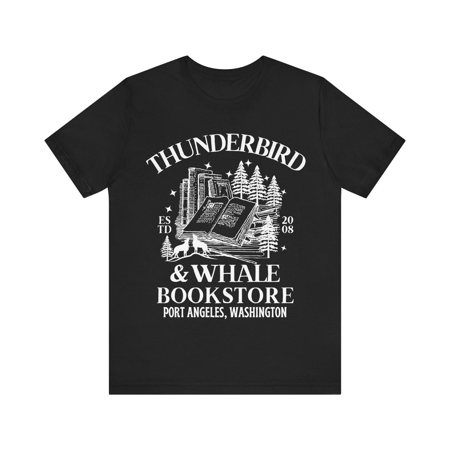 Thunderbird & Whale Bookstore Shirt