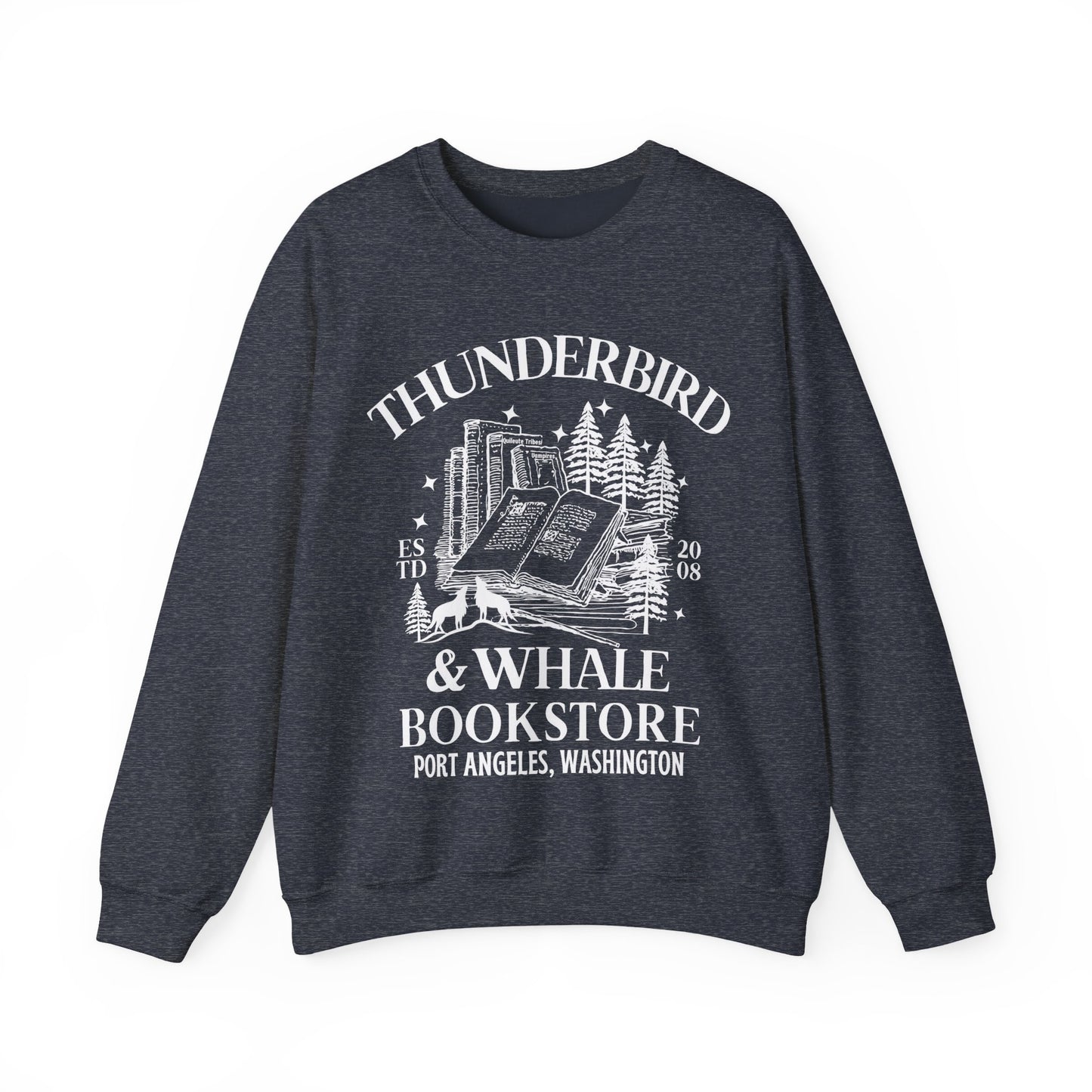 Thunderbird & Whale Bookstore Sweatshirt