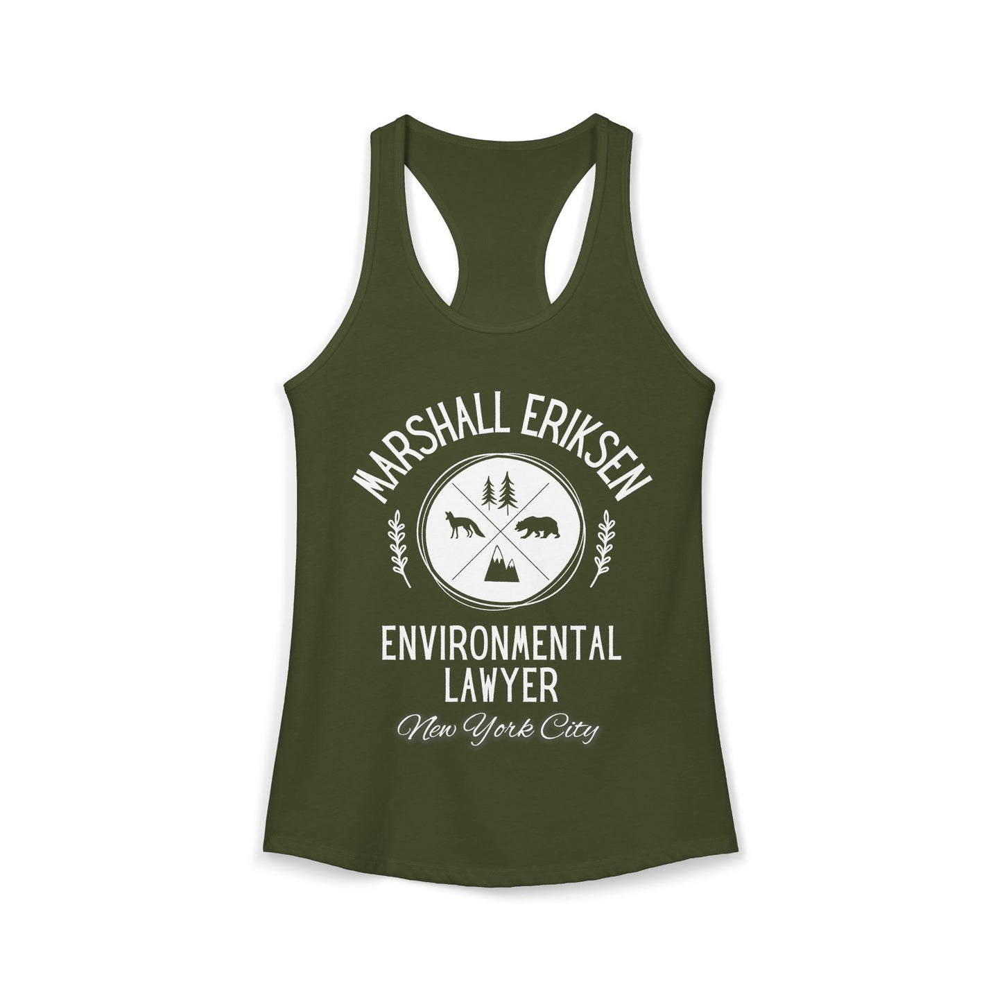 How I Met Your Mother TV Show - Marshall Eriksen the Environmental Lawyer Tank Top