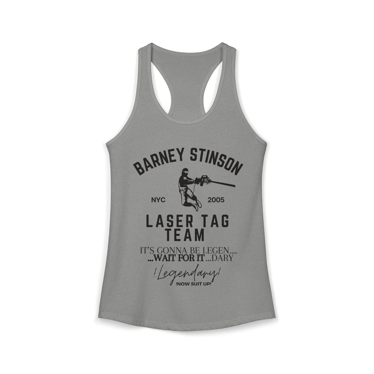 How I Met Your Mother TV Show - Barney Stinson Laser Tag Team Tank Top