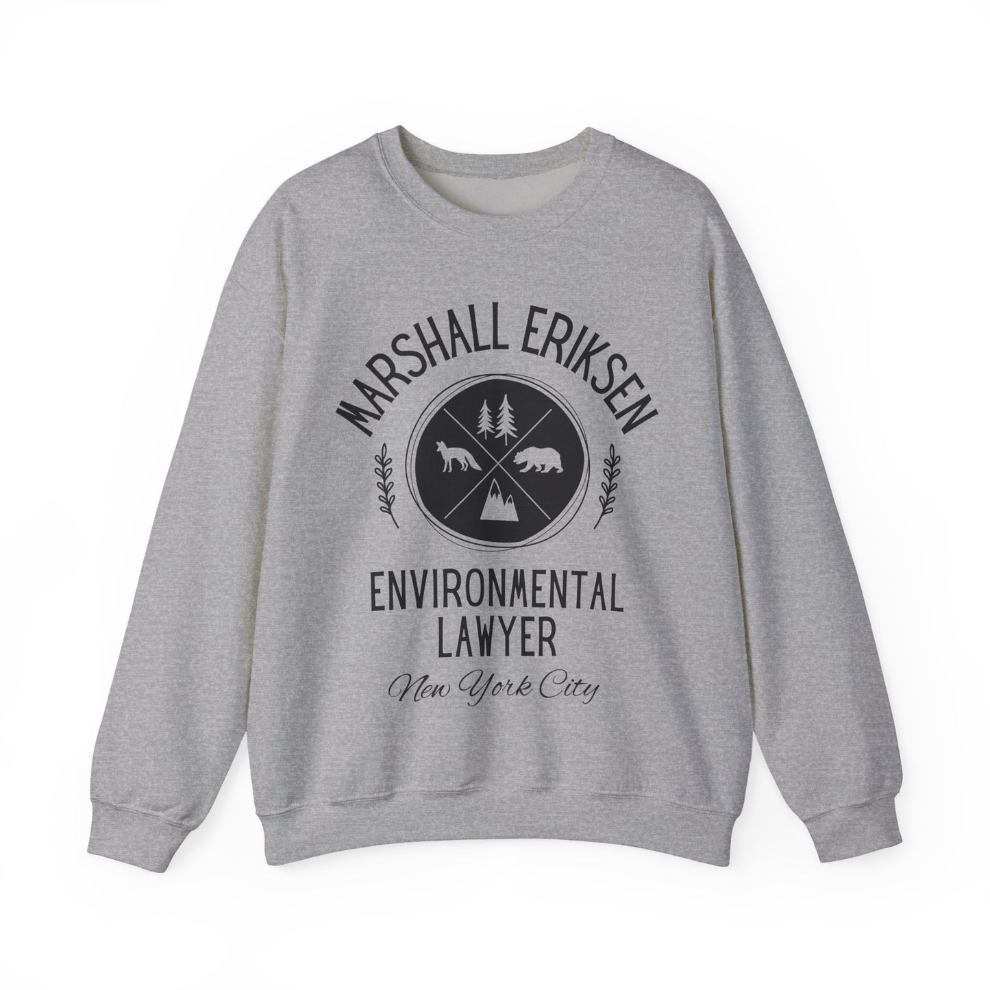 How I Met Your Mother TV Show - Marshall Eriksen the Environmental Lawyer Sweatshirt