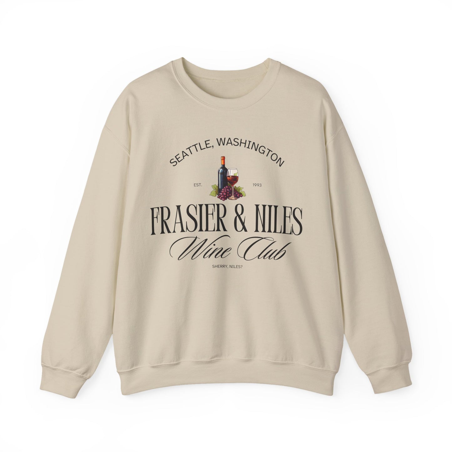 Frasier & Niles Wine Club Sweatshirt