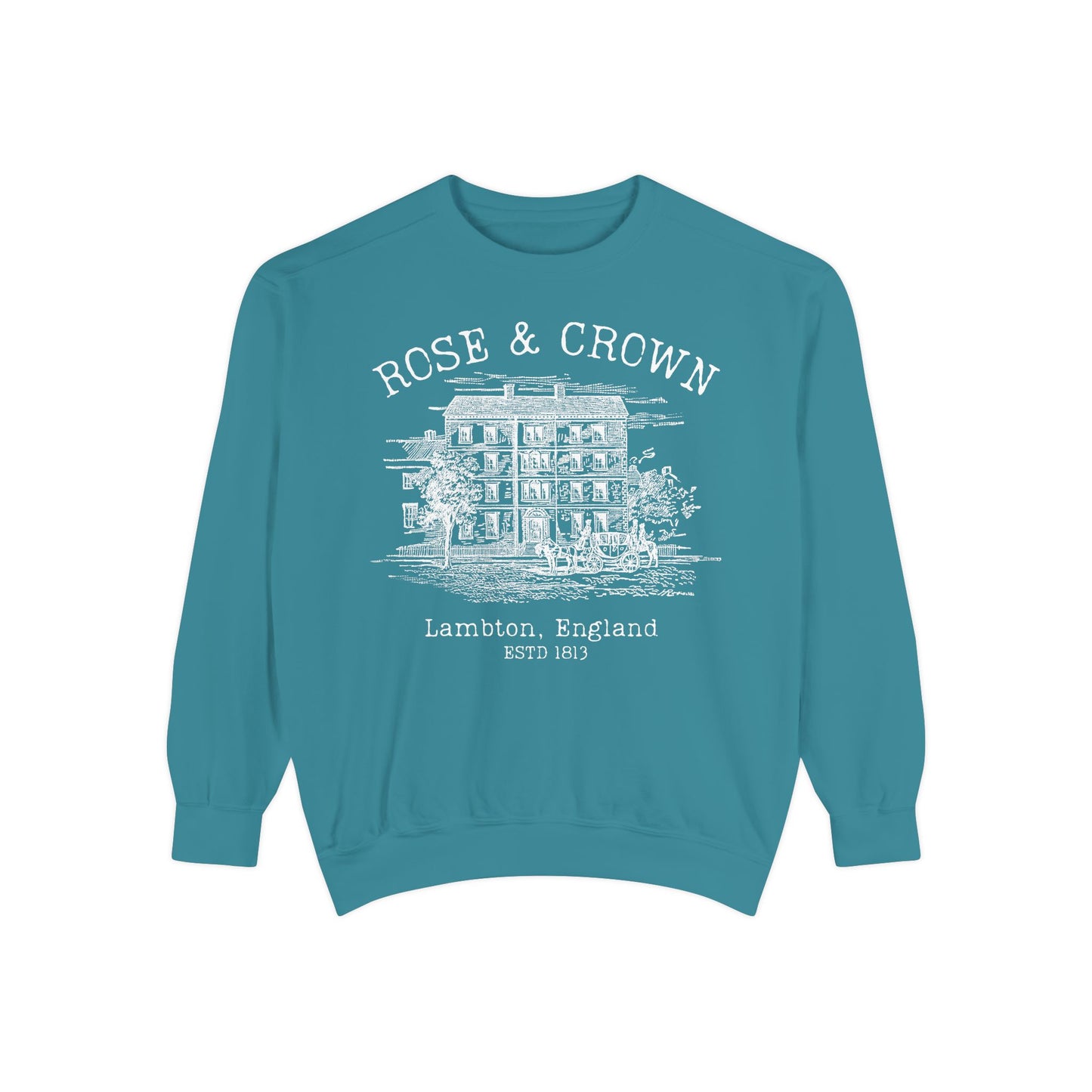Comfort Colors® Rose and Crown Sweatshirt