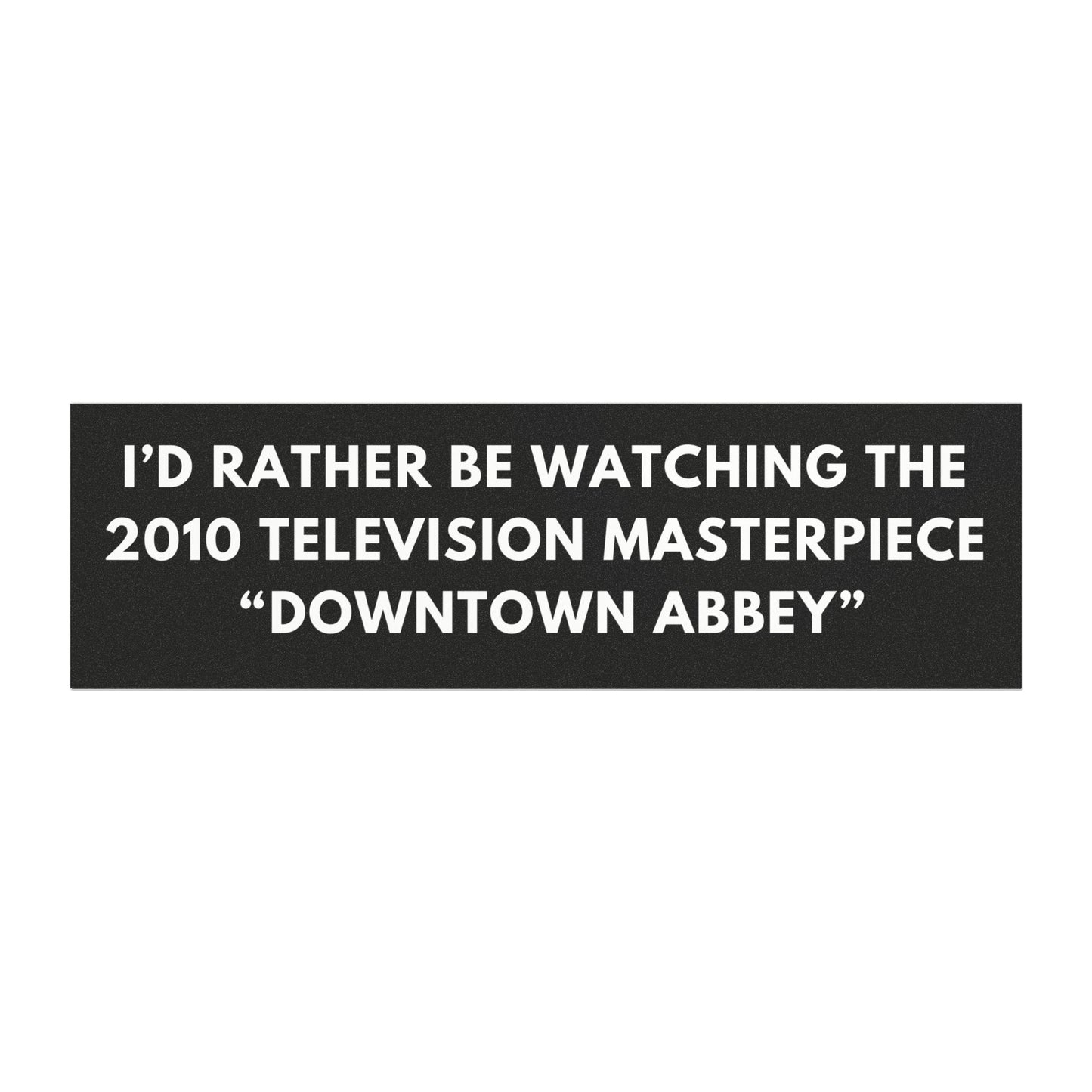 Downtown Abbey TV Show Magnet