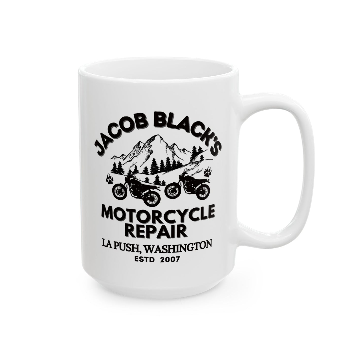 Jacob Black Motorcycle Repair Coffee Mug
