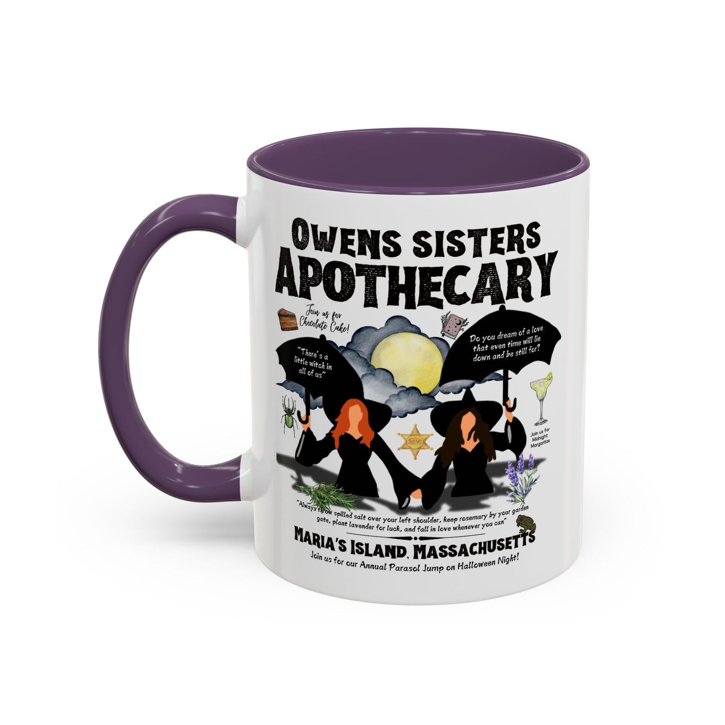 Owens Sisters Witch Coffee Mug 11oz