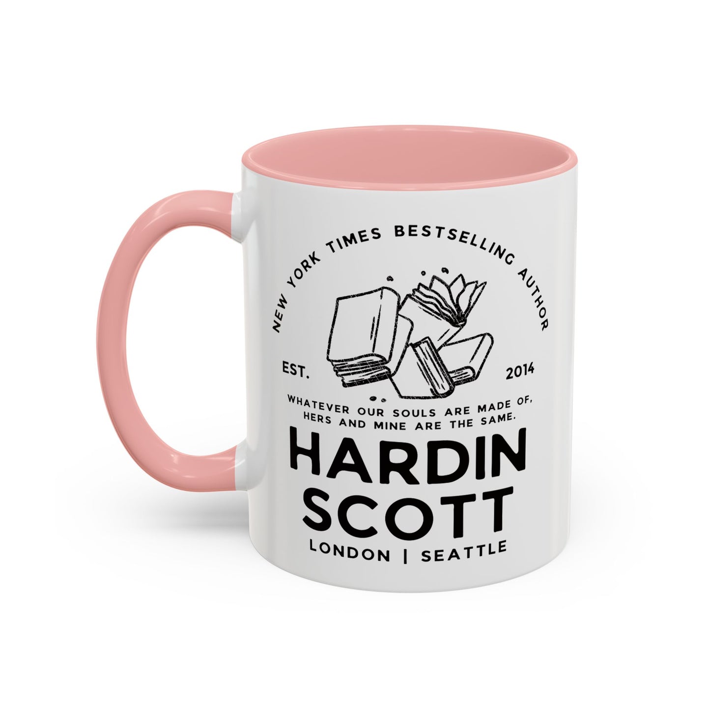 Hardin Scott After Series Book Coffee Mug Colored Handle