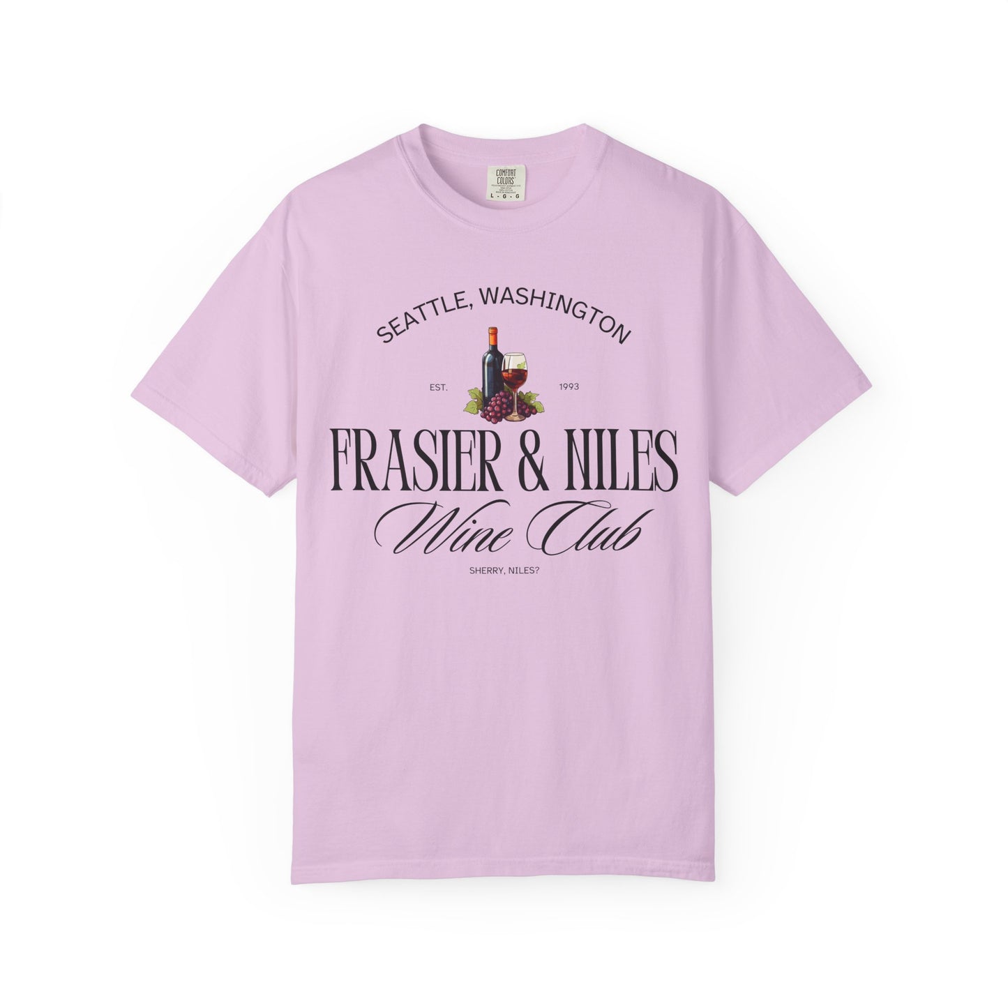 Comfort Colors® Frasier & Niles Wine Club Shirt