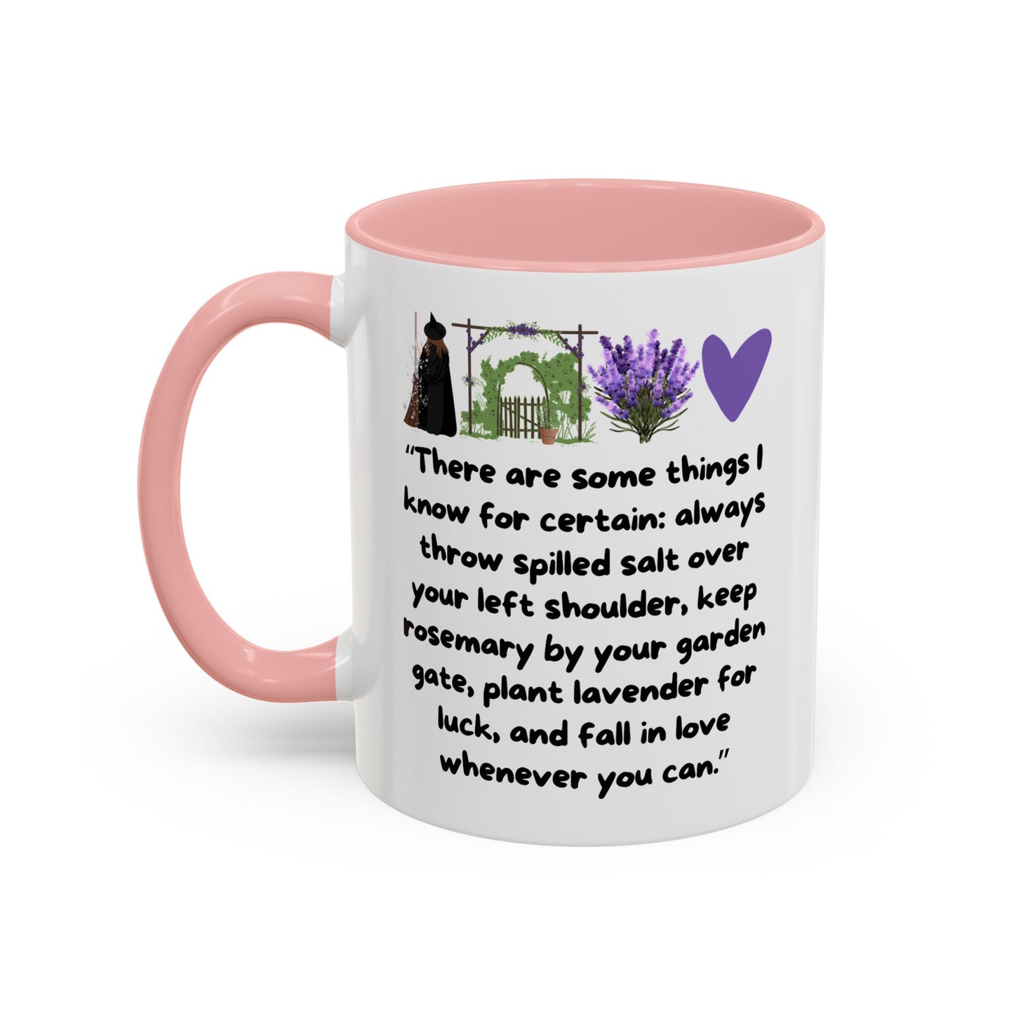 Owens Sisters Colored Handle Coffee Mug