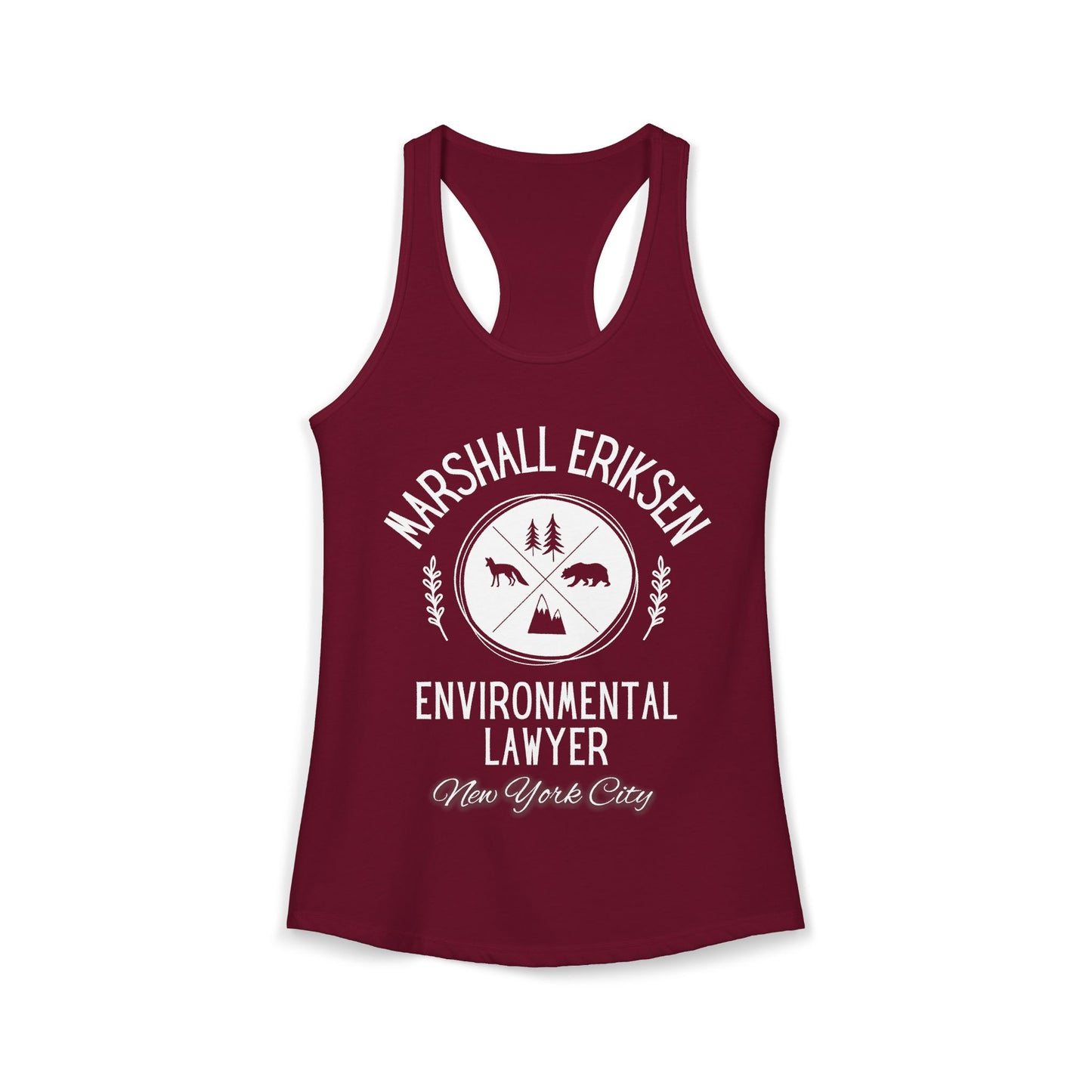How I Met Your Mother TV Show - Marshall Eriksen the Environmental Lawyer Tank Top