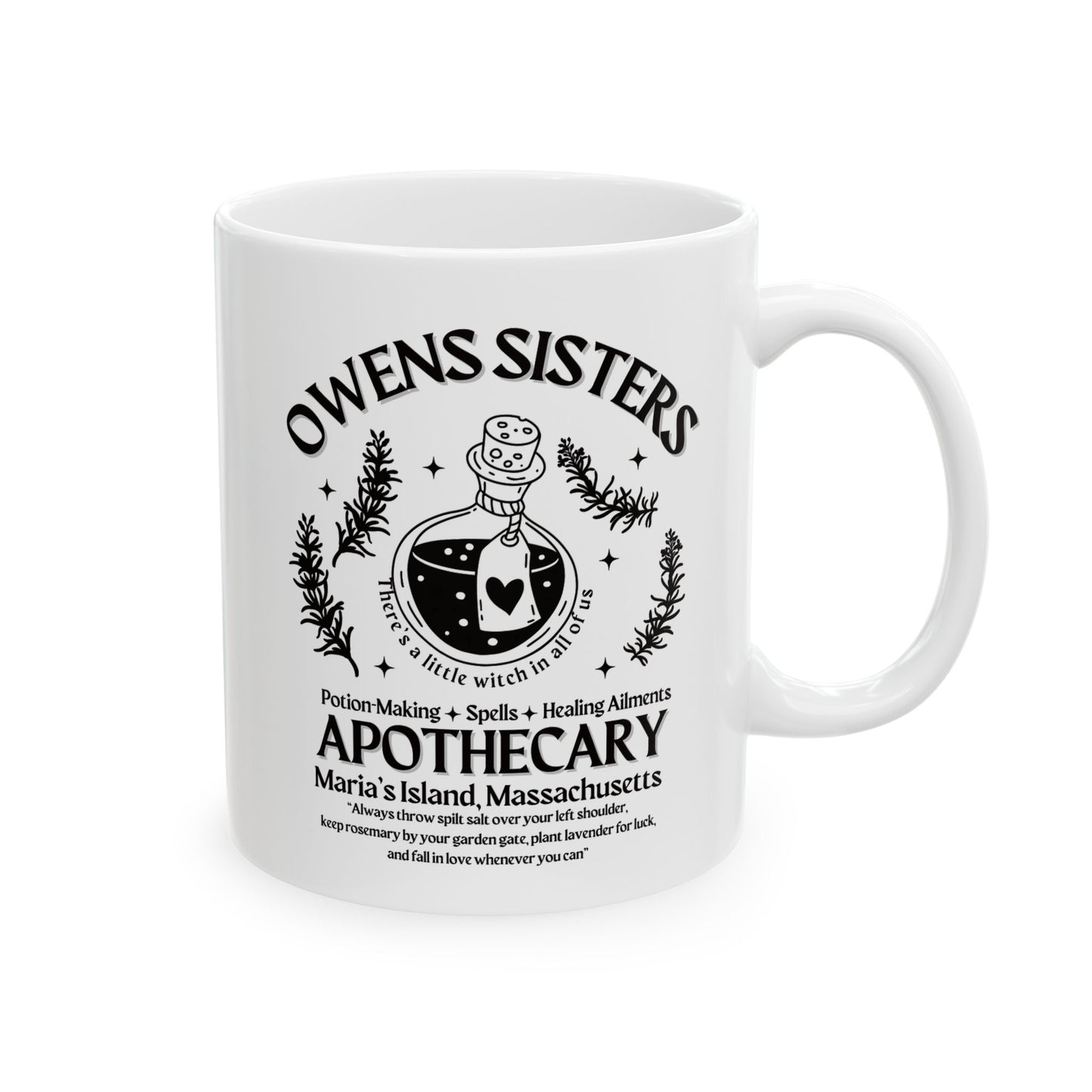 Owens Sisters Witch 15oz Coffee Mug