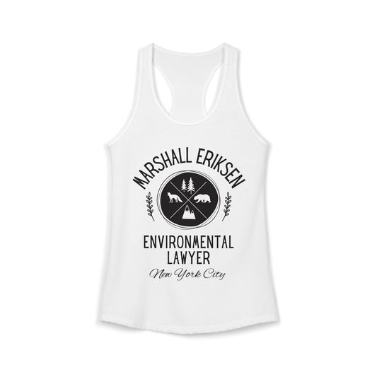 How I Met Your Mother TV Show - Marshall Eriksen the Environmental Lawyer Tank Top