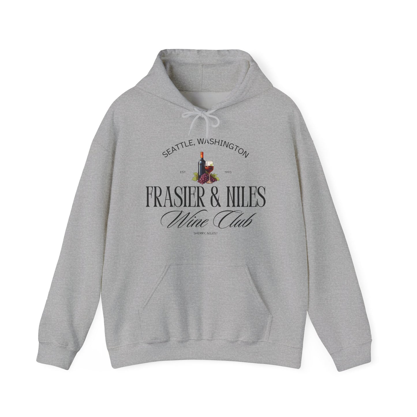 Niles and Frasier Wine Club Hoodie