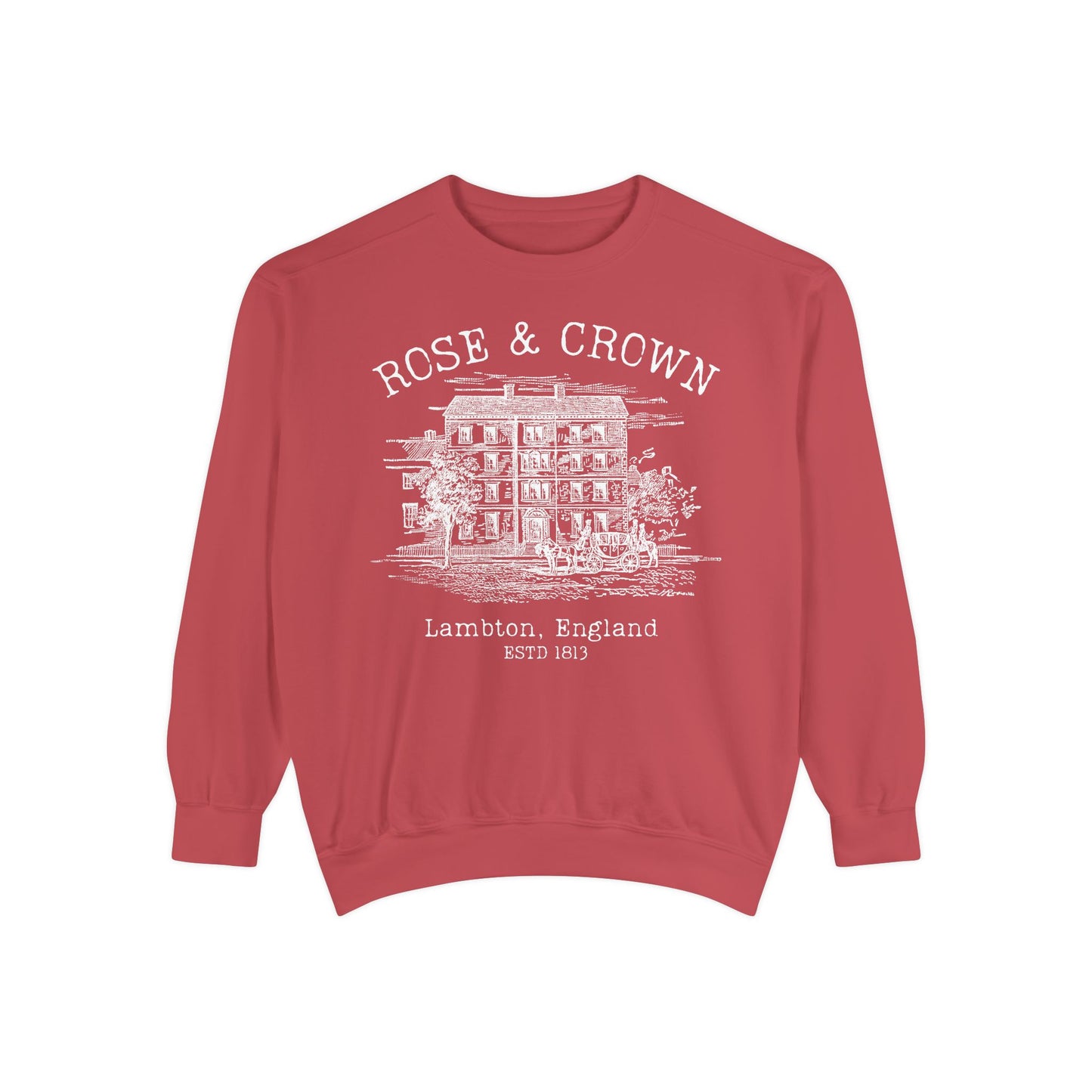 Comfort Colors® Rose and Crown Sweatshirt