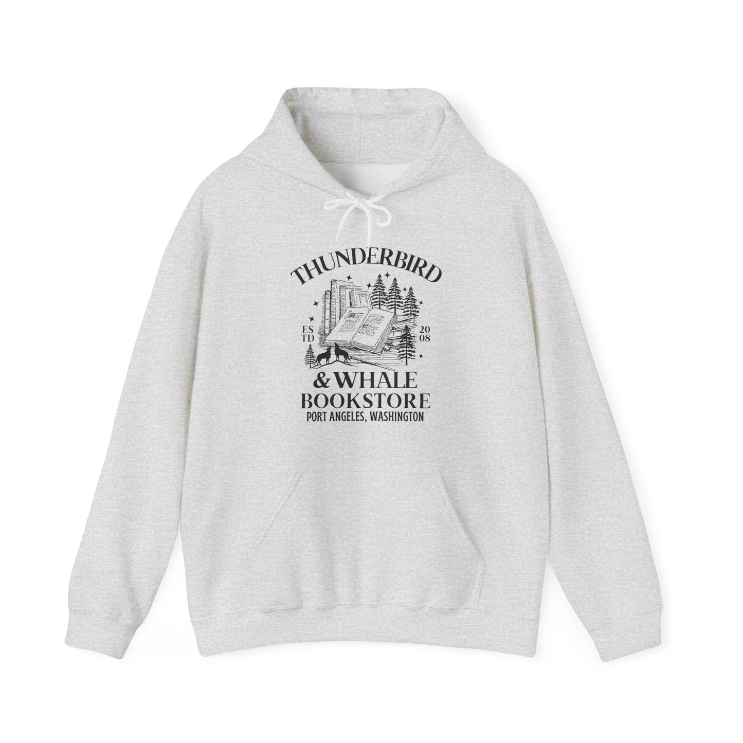 Thunderbird & Whale Bookstore Hoodie