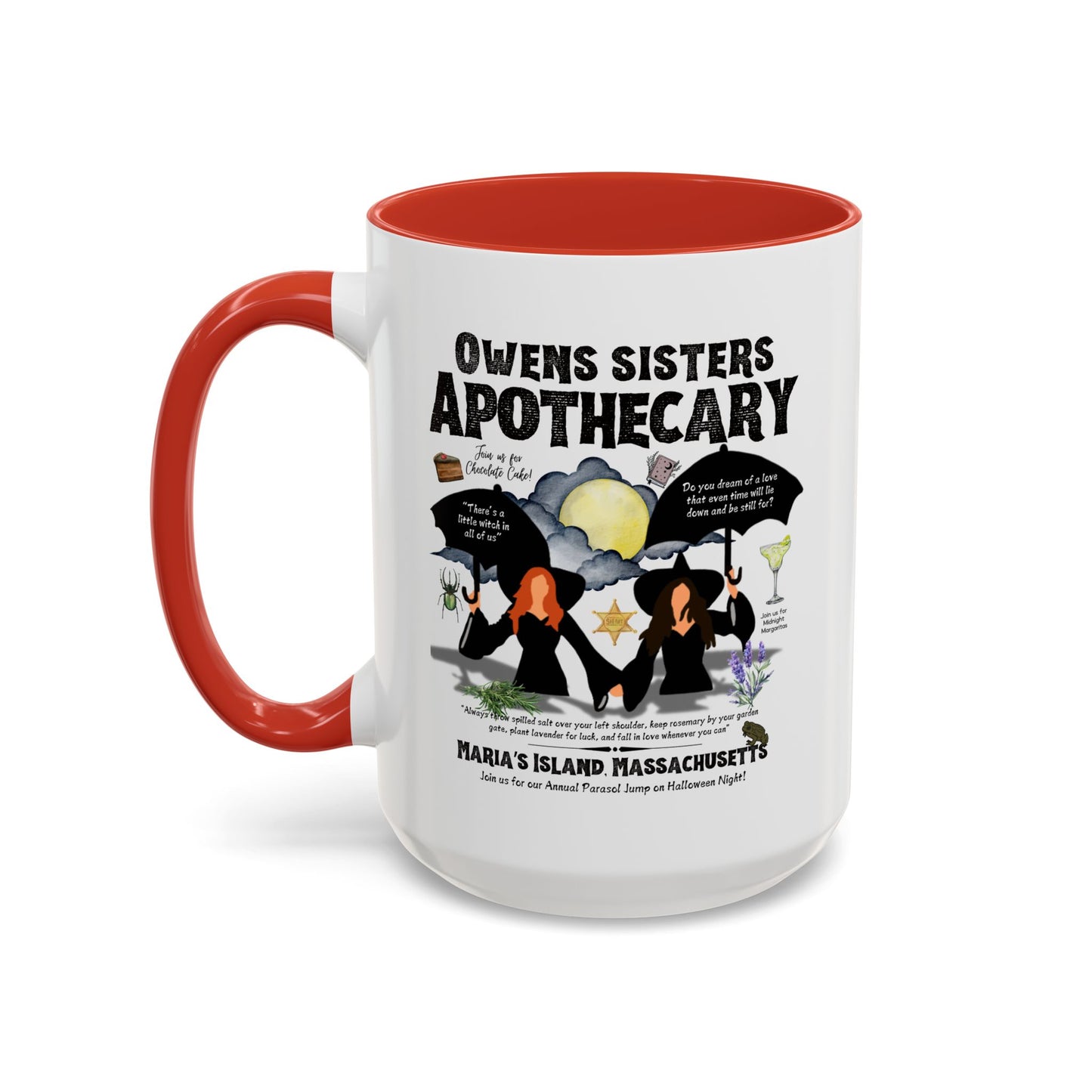 Owens Sisters Witch Coffee Mug 15oz