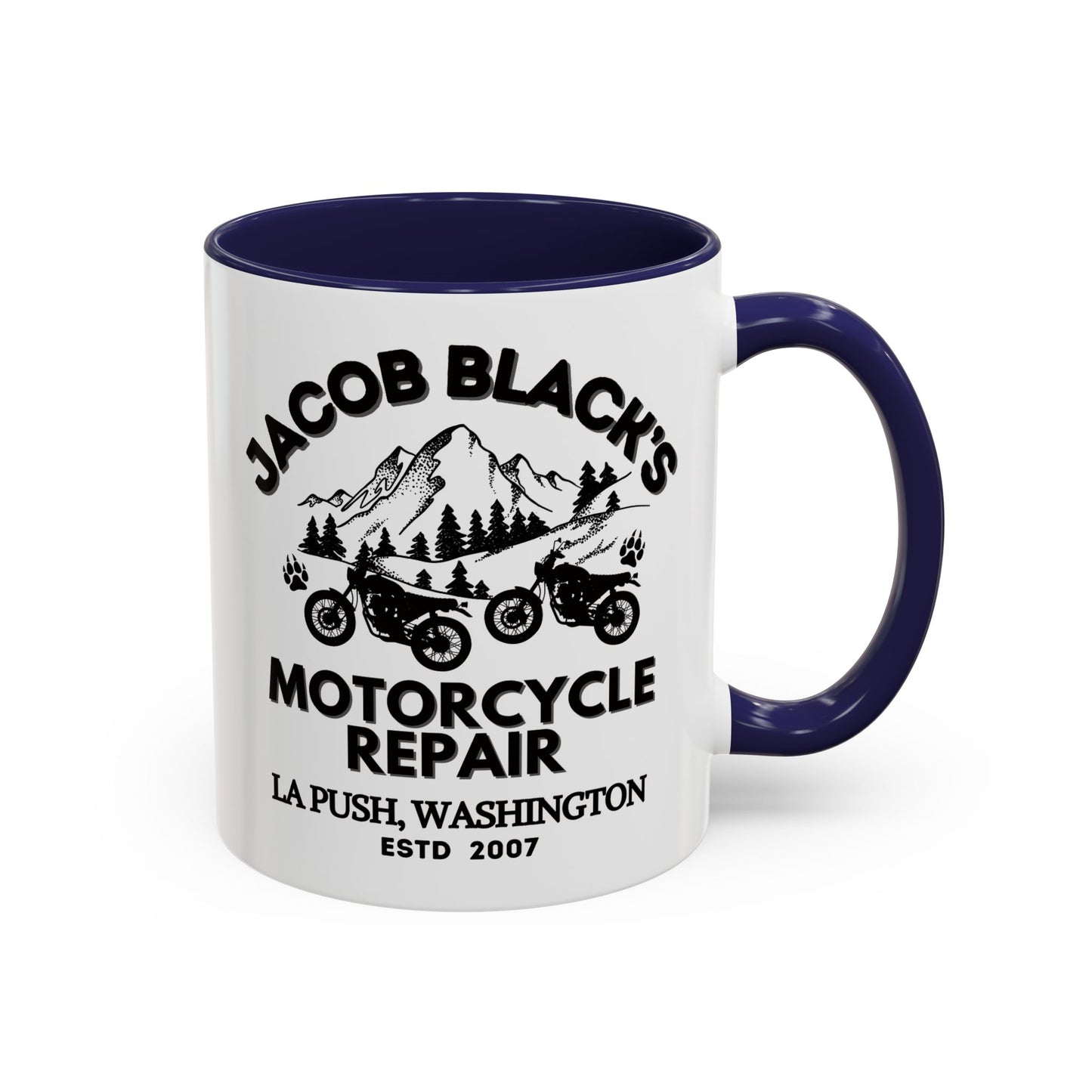 Jacob Black Motorcycle Repair Coffee Mug