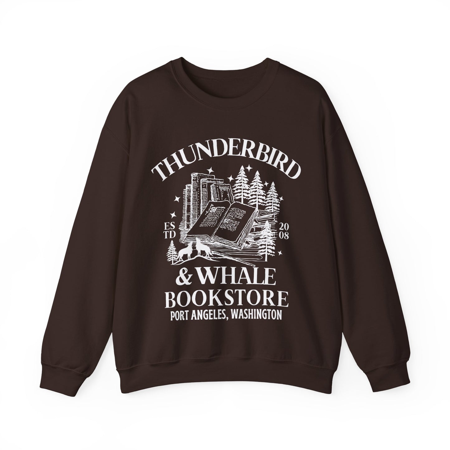 Thunderbird & Whale Bookstore Sweatshirt