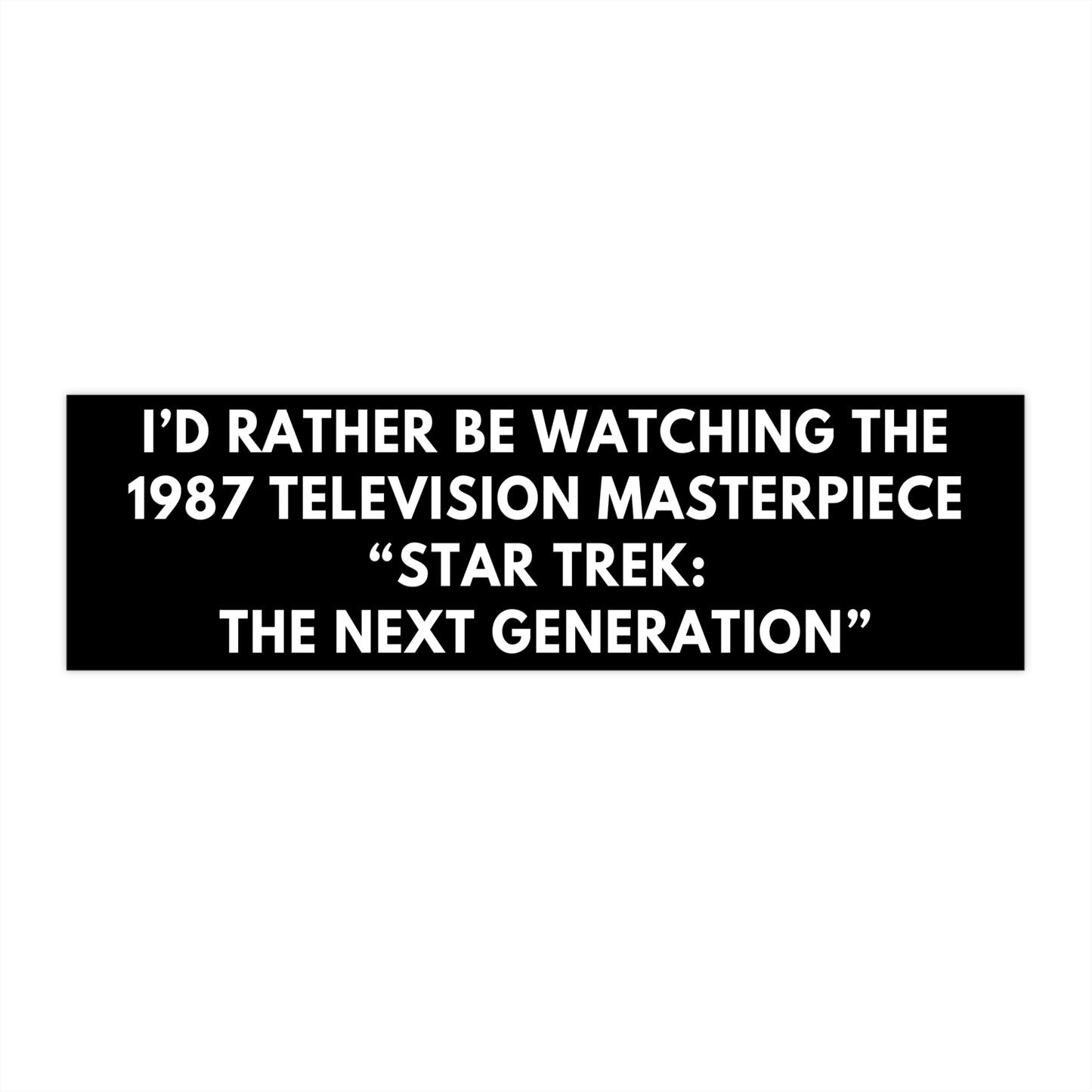 Star Trek : The Next Generation Sticker