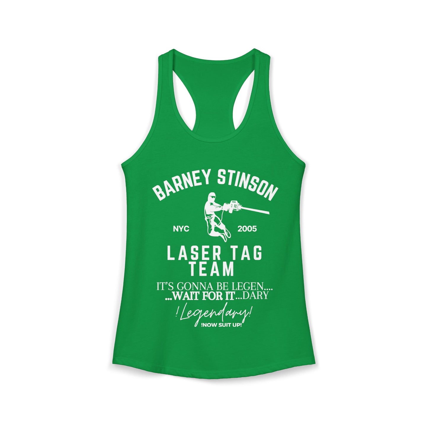 How I Met Your Mother TV Show - Barney Stinson Laser Tag Team Tank Top