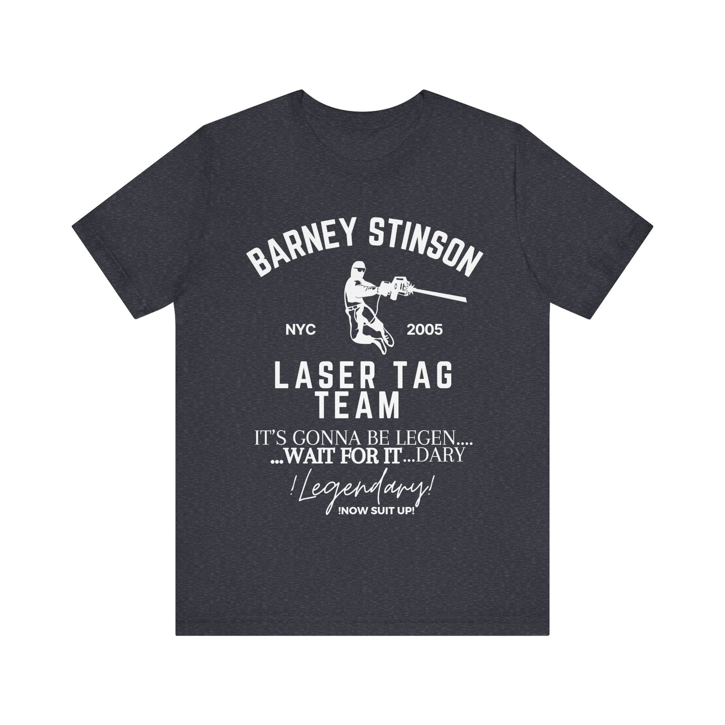 How I Met Your Mother TV Show - Barney Stinson Laser Tag Team Shirt