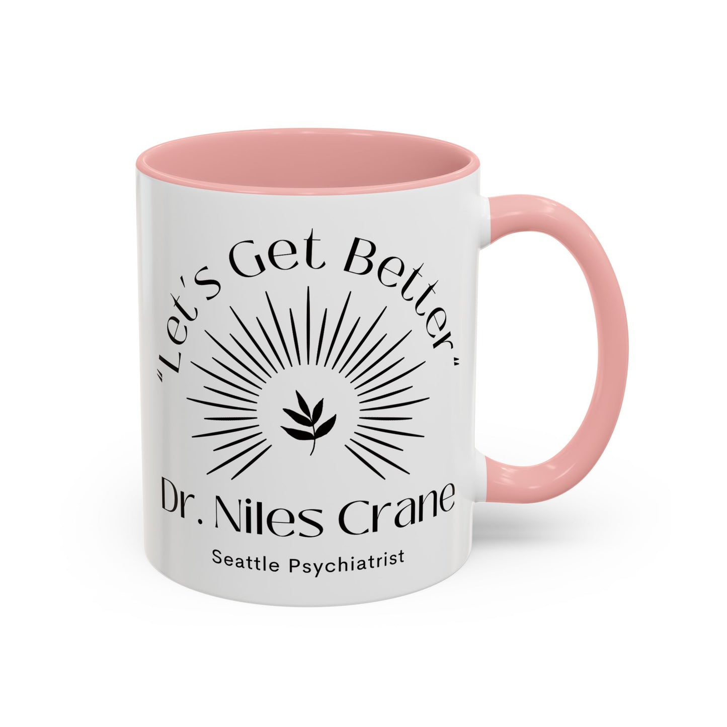 Dr Crane Coffee Mug Colored Handle